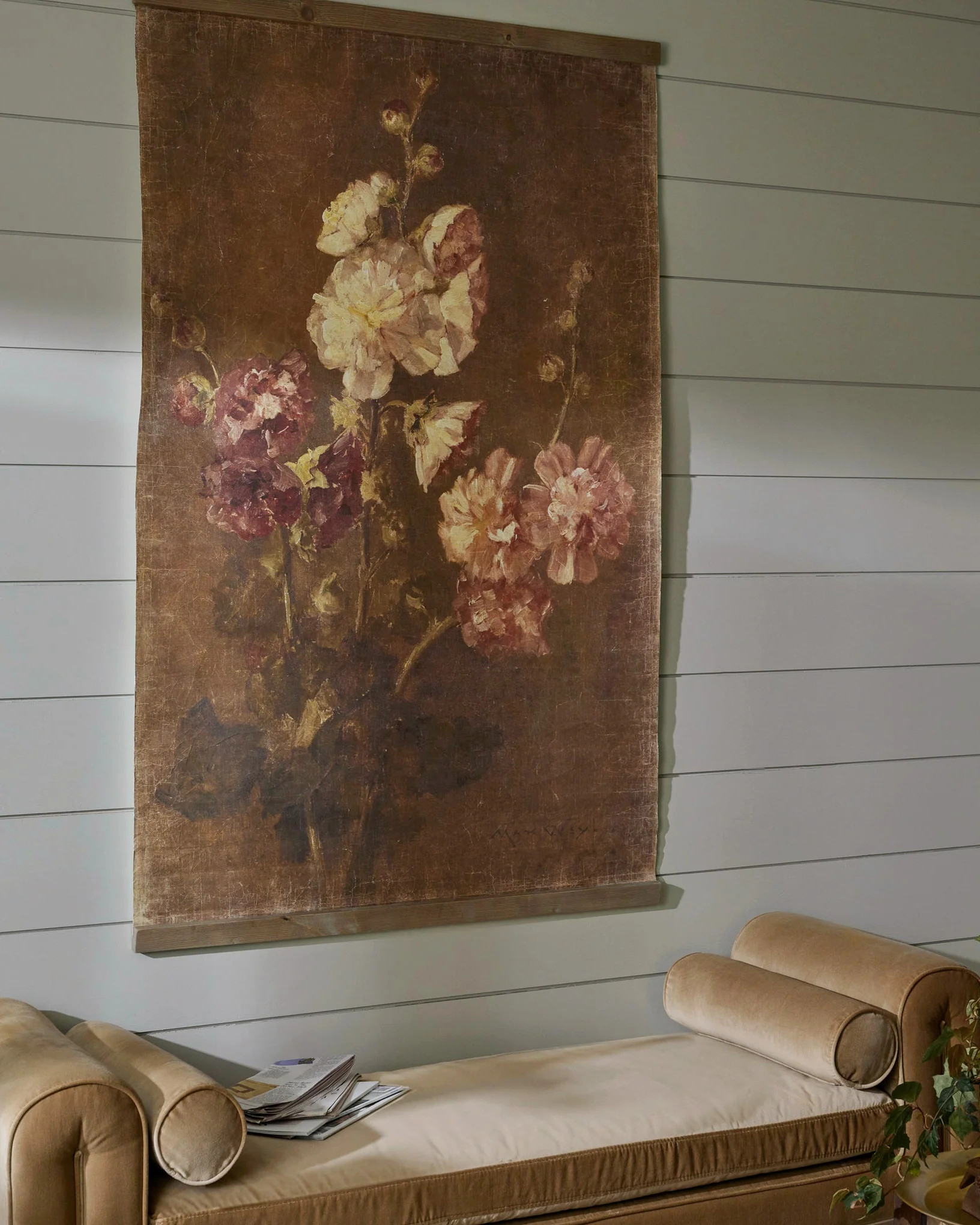 Floral Trio Vintage Tapestry | Magnolia