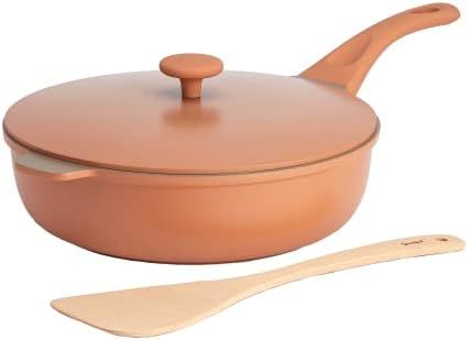 Goodful All-In-One Nonstick Pan and Lid with Beechwood Turner, Replaces Multiple Pots and Pans, H... | Amazon (US)