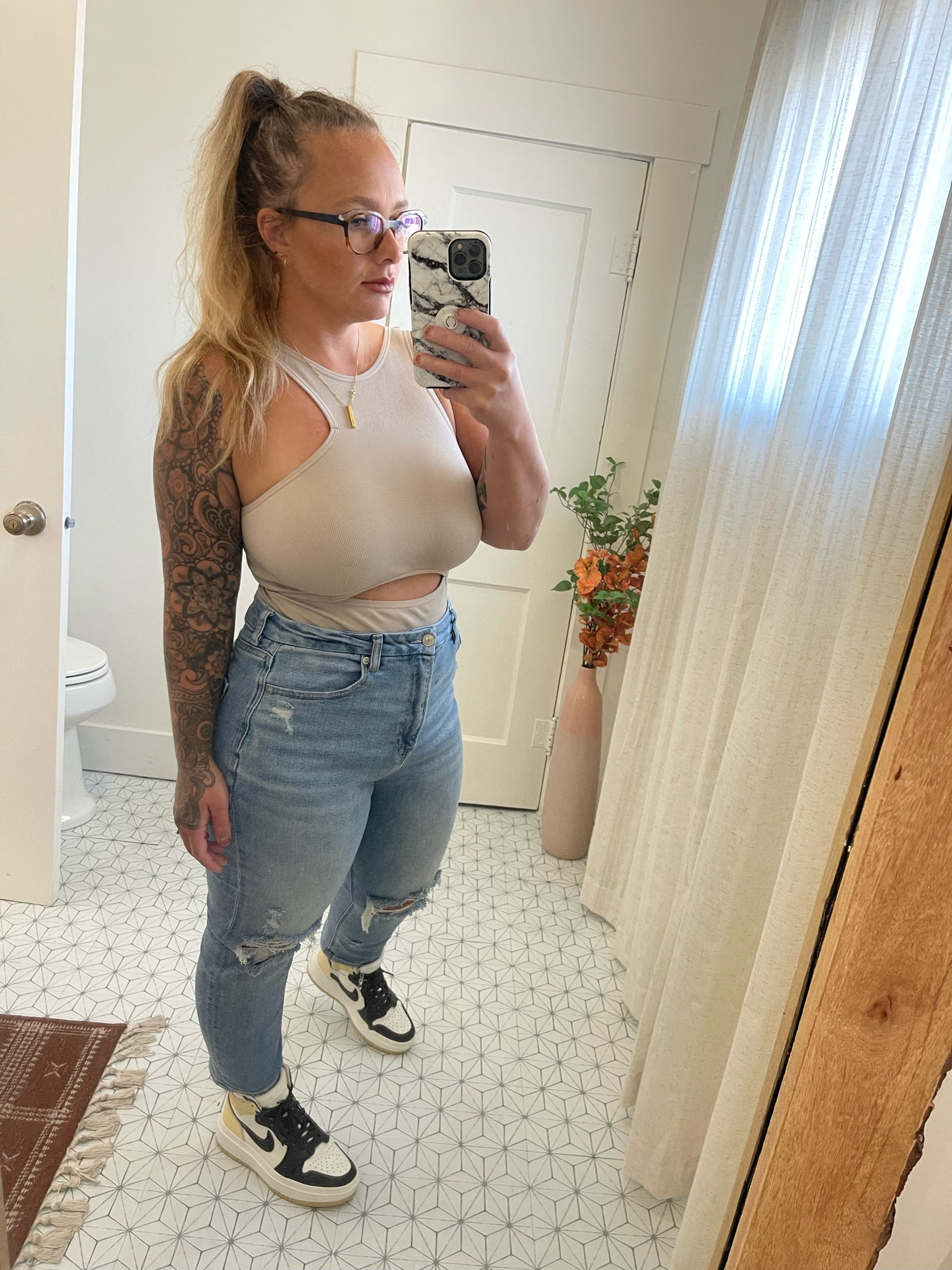 Don’t sleep on these Jordan 1 Elevate Highs. OBSESSED & pair perfectly with every outfit I own. Can not wait to style these allll season #LTKjordan #LTKsneakers 

#LTKSeasonal #LTKshoecrush #LTKmidsize