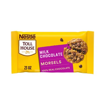 Nestle Toll House Milk Chocolate Chips for Cookie Baking - 23oz | Target