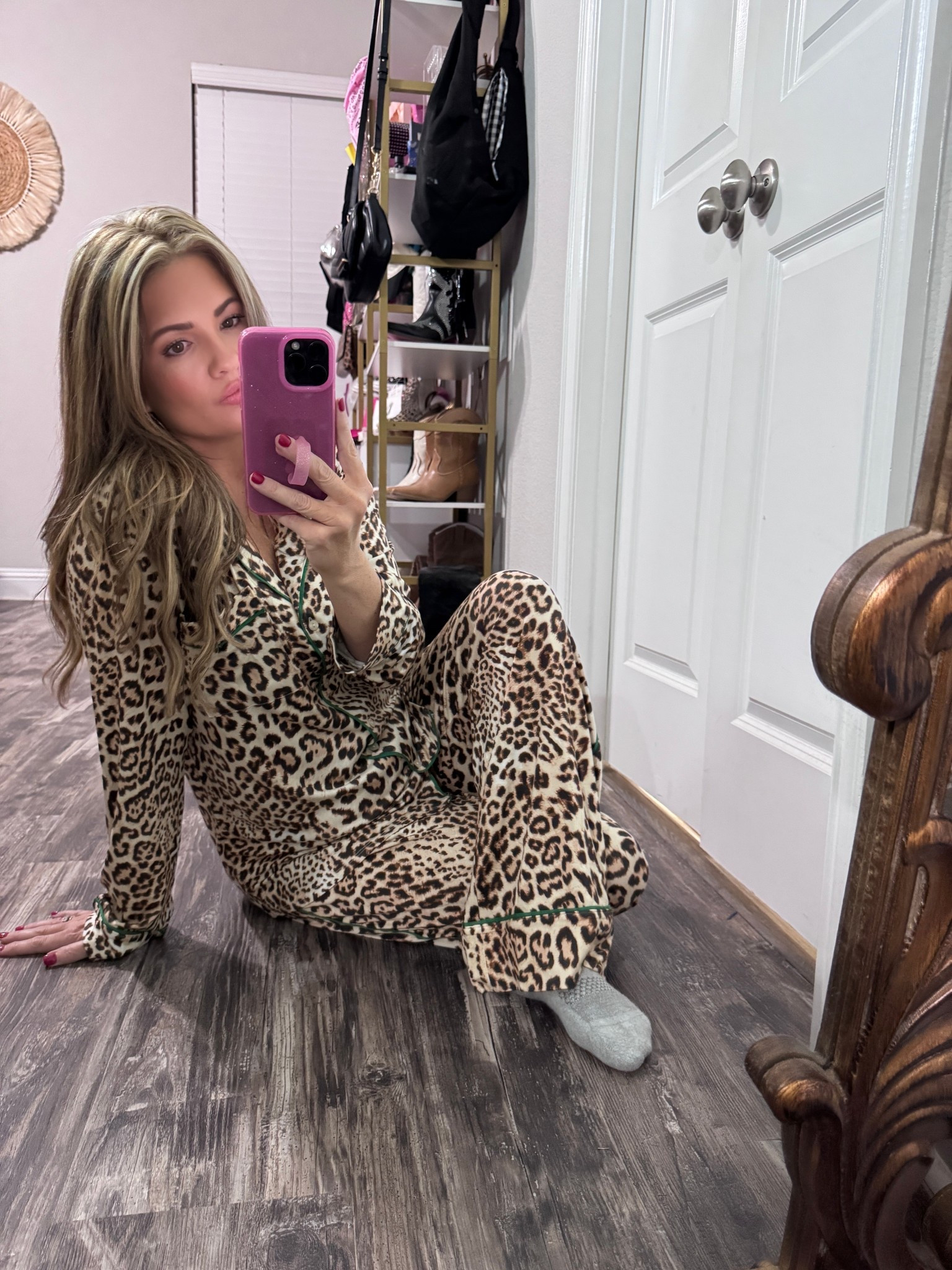The softest pajamas on major sale! 
Size Smalll
Aerie 
Leopard pjs

#LTKHoliday #LTKPetite #LTKCyberWeek