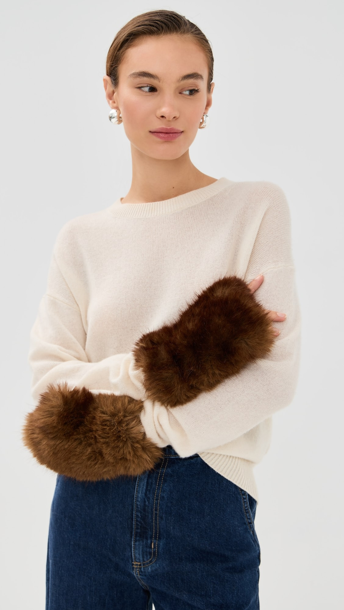 Ariel Mink Fingerless Gloves | Shopbop