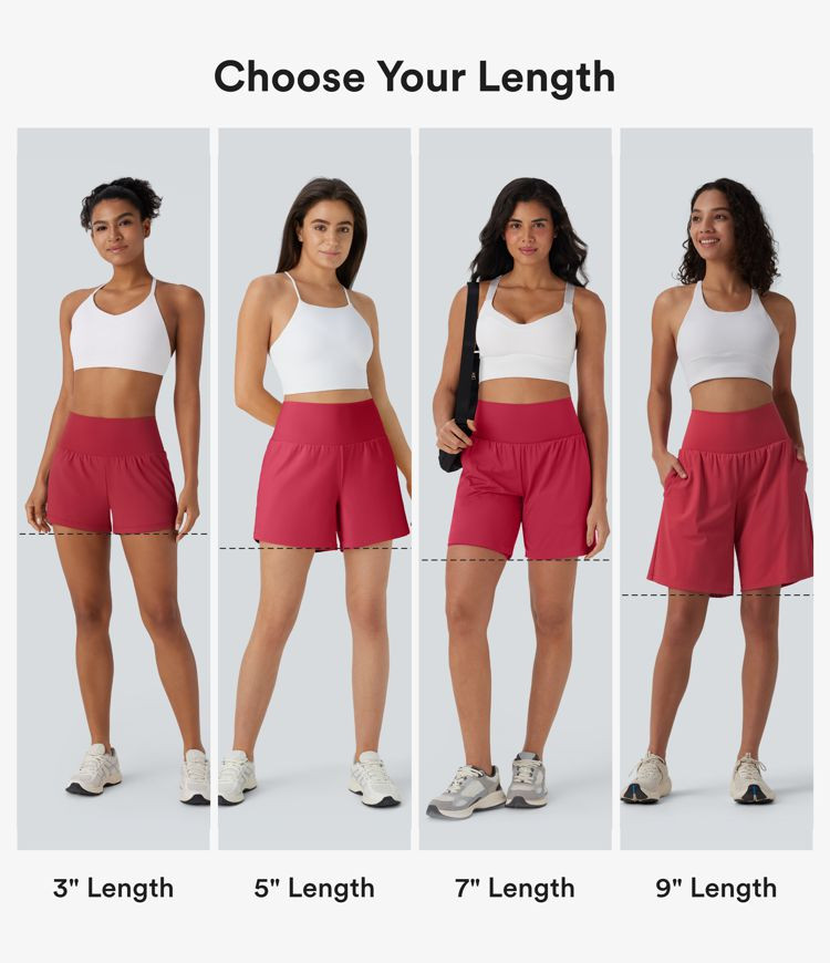 Women’s SoftlyZero™ Airy Super High Waisted Cool Touch Yoga Shorts with Pockets - Halara | HALARA