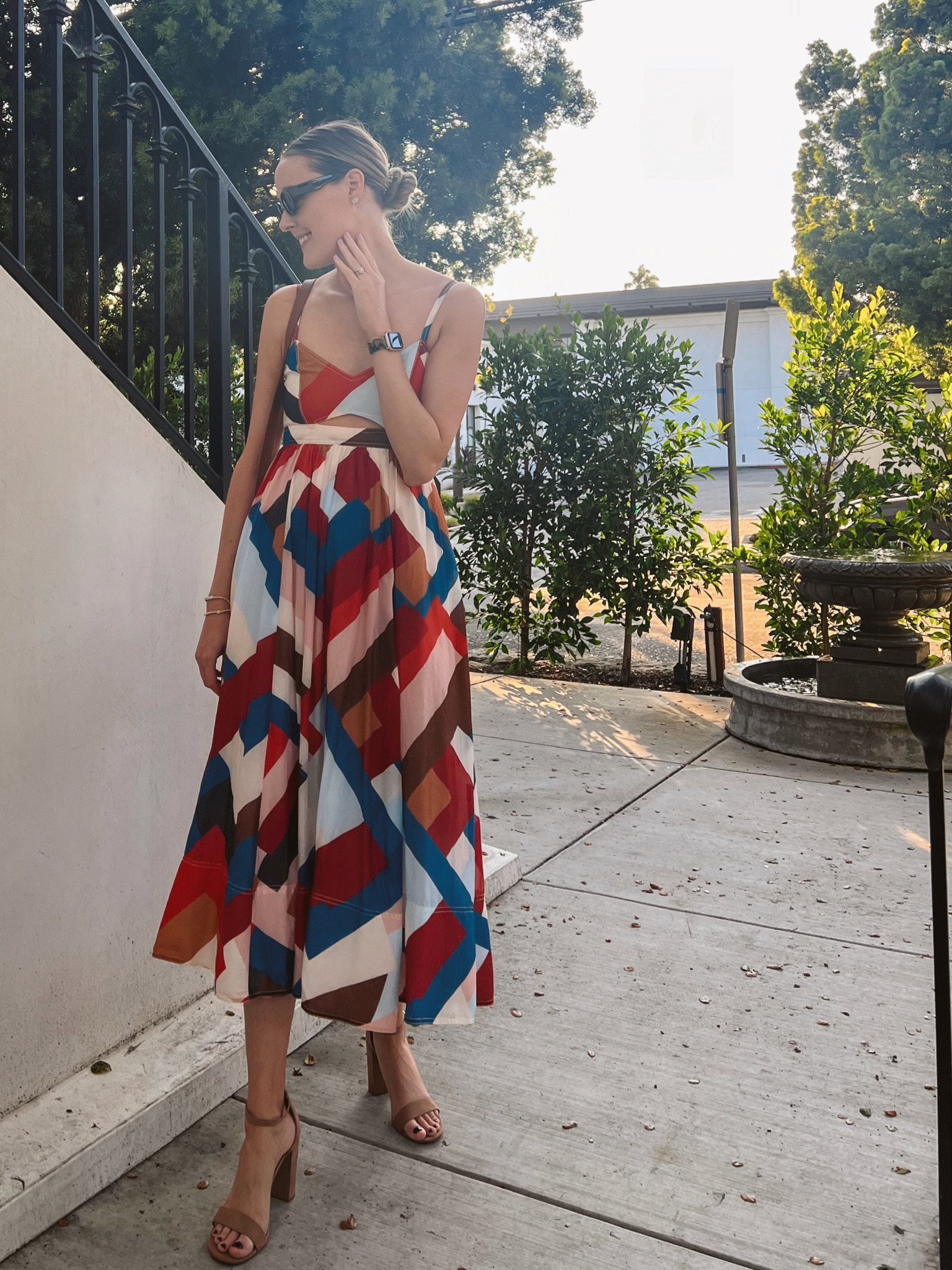 isa cotton-silk dress Lexi_Poer on LTK