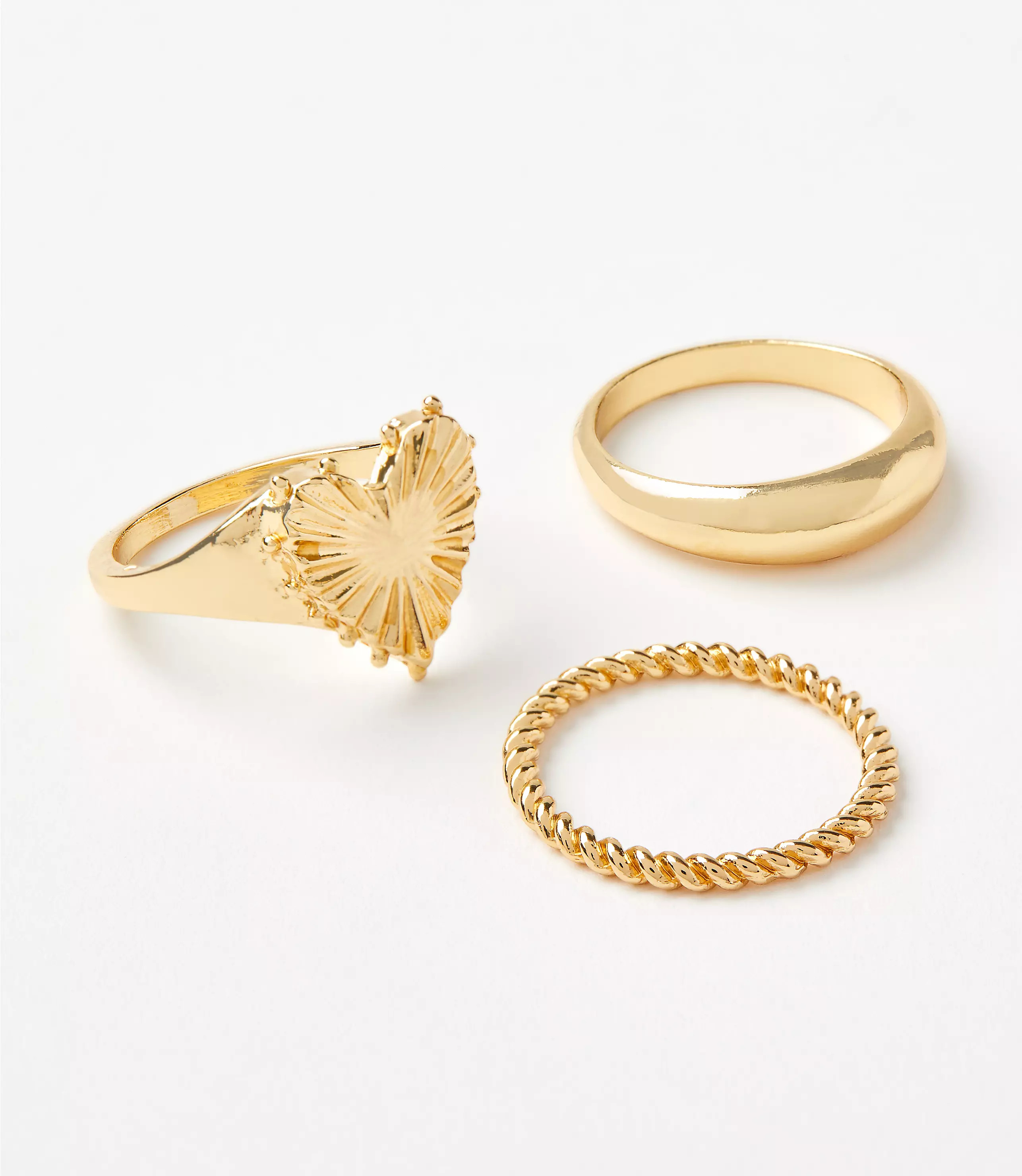 Heart Ring Set | LOFT