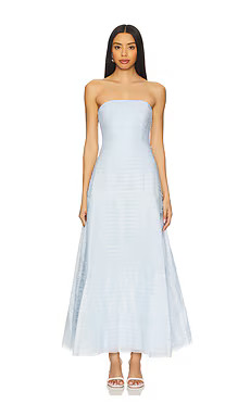 Aje Soundscape Maxi Dress in Sea Breeze from Revolve.com | Revolve Clothing (Global)
