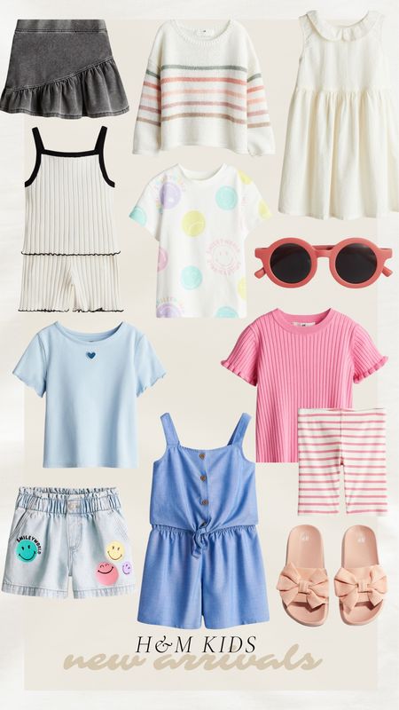 New kids summer arrivals from H&M! H&M has the cutest summer clothes for toddlers! 

Hm, summer style, kids style, kids clothes, toddler fashion, 

#LTKfindsunder50 #LTKstyletip #LTKkids
