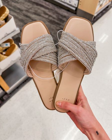 Dressy flat sandals from Target 🙌🏼

Target sandals // sandals on sale // sandals under $25 // rhinestone sandals from Target // rhinestone embellished sandals 

#LTKsalealert #LTKxTarget #LTKshoecrush