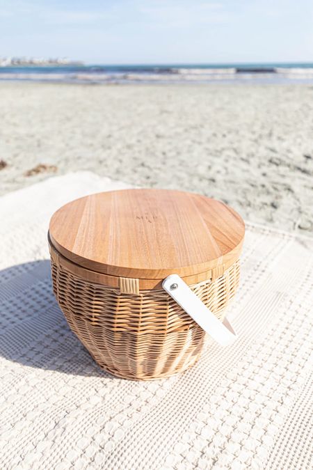 The most beautiful picnic basket I’ve ever used also doubles as a mini-table! It’s perfect for beach days, BBQs, tailgating, camping, and so much more! I even use mine for grocery shopping! #picnic #camping #picnicbasket #dateideas #datenight #beachday 


#LTKstyletip #LTKtravel #LTKFind