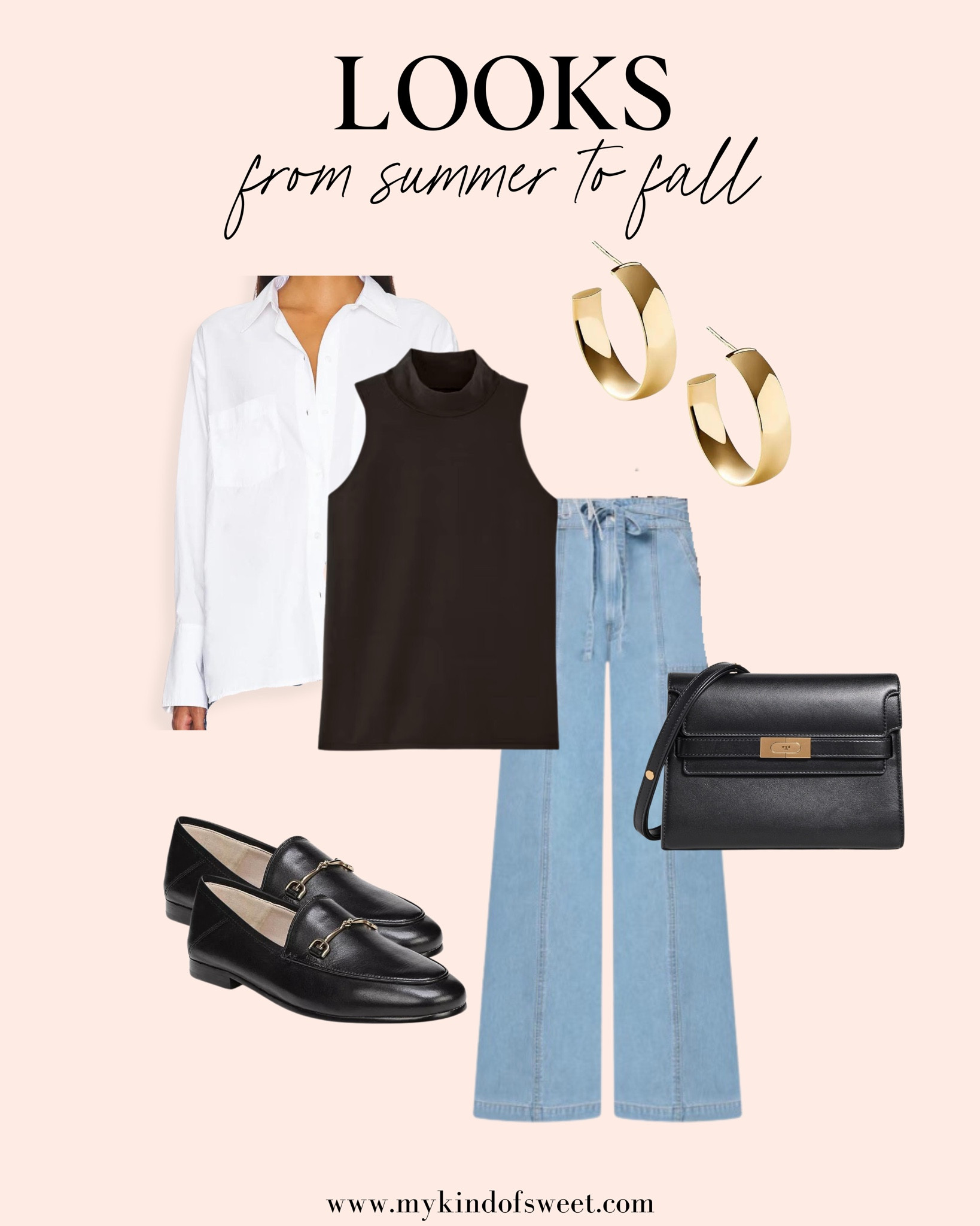 This look is perfect to transition into fall. I love the Revolve white button up. 

#LTKShoeCrush #LTKStyleTip