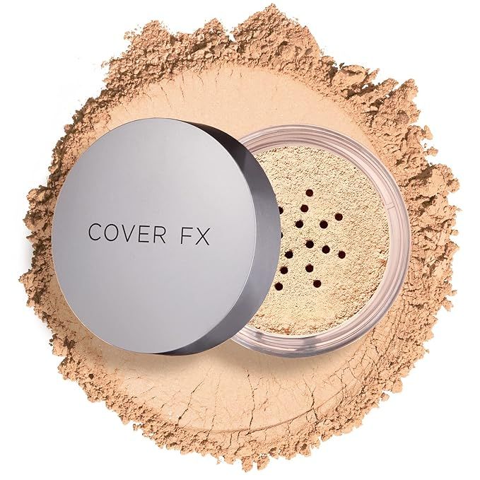 COVER FX Perfect Setting Powder - Shade Light - Loose Makeup Finishing Powder - Mattify Skin and ... | Amazon (US)