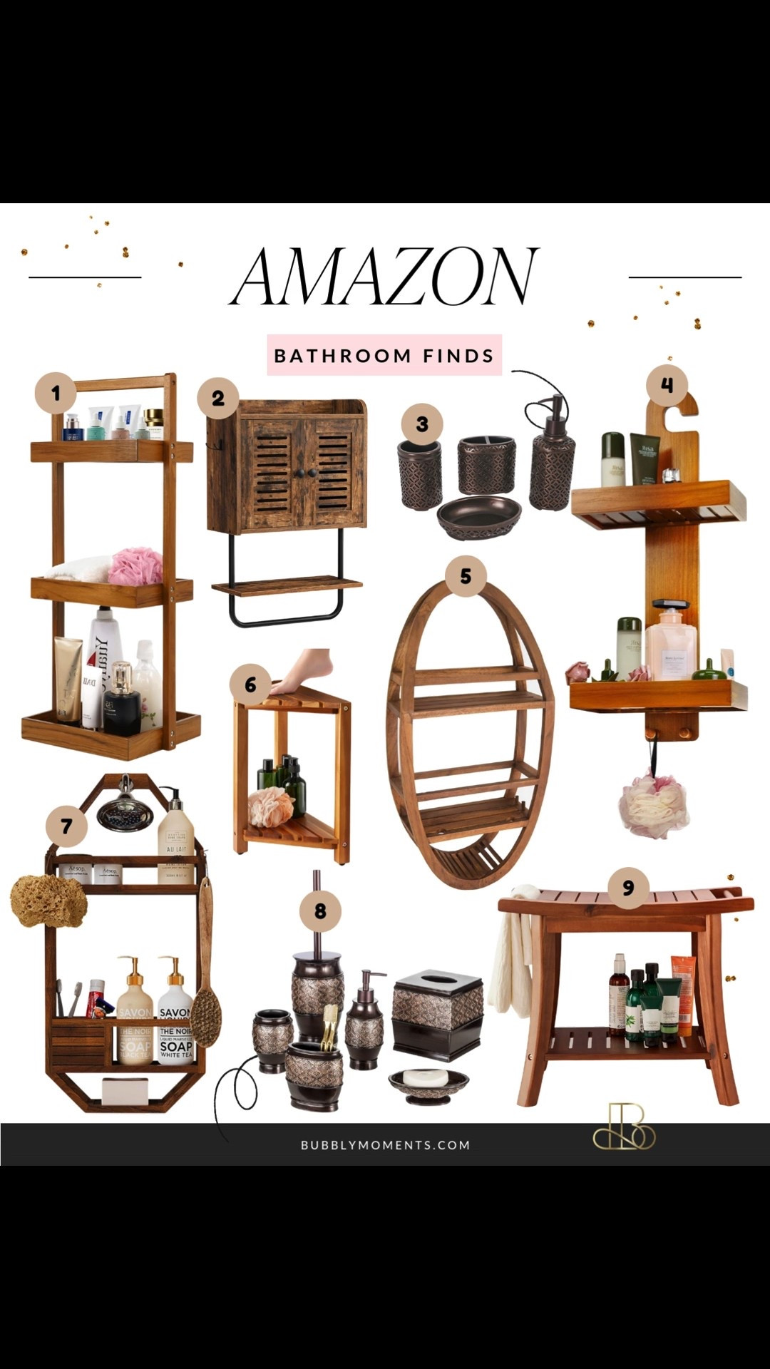 Your bathroom deserves just as much attention as the rest of your home. This curated edit brings together storage, texture, and design to help create a space that feels polished without being overwhelming. Simple upgrades can make a big difference in how your space looks and functions.

Save this post, tap to shop, and build a bathroom that feels calm, cohesive, and easy to maintain.

#LTKbathroom #LTKhome #LTKfinds #bathroominspiration #organizedhome #homeedit #LTKshopping #decorideas #homedecor #LTKcommunity #styledspaces

#LTKdayinmylife #LTKHome #LTKmomlife