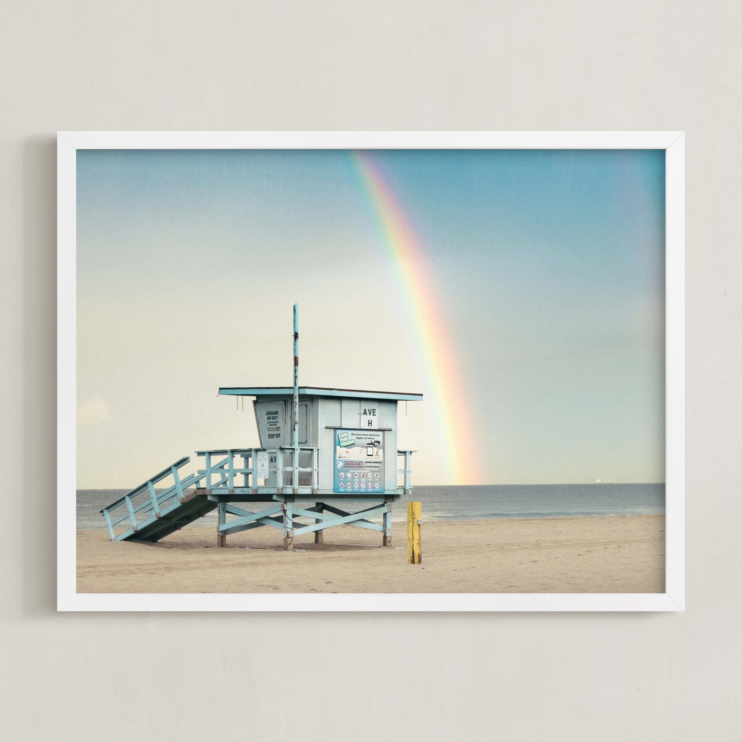 "Rainbow Days" - Kids Open Edition Non-custom Art Print by Shannon Howard. | Minted