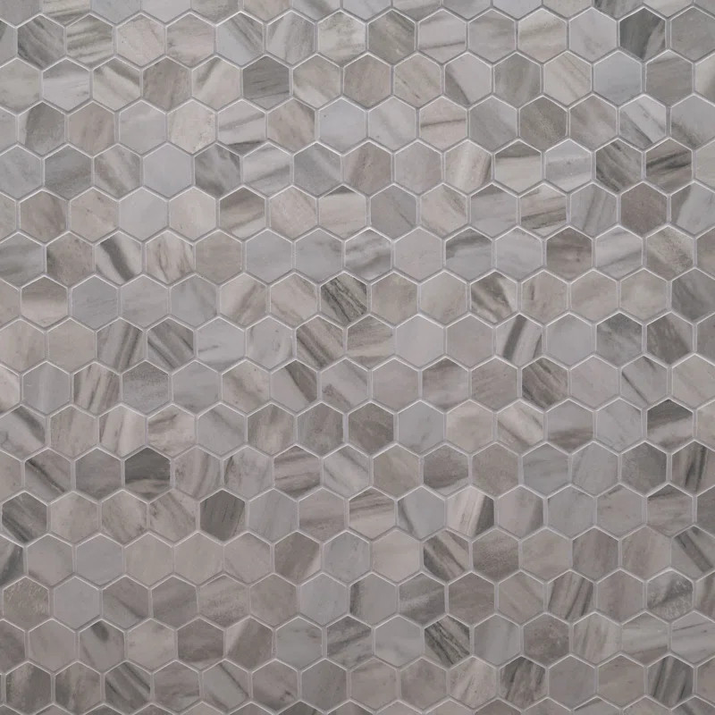 Eden 2" x 2" Micro-beveled Porcelain Mosaic Wall & Floor Tile | Wayfair North America