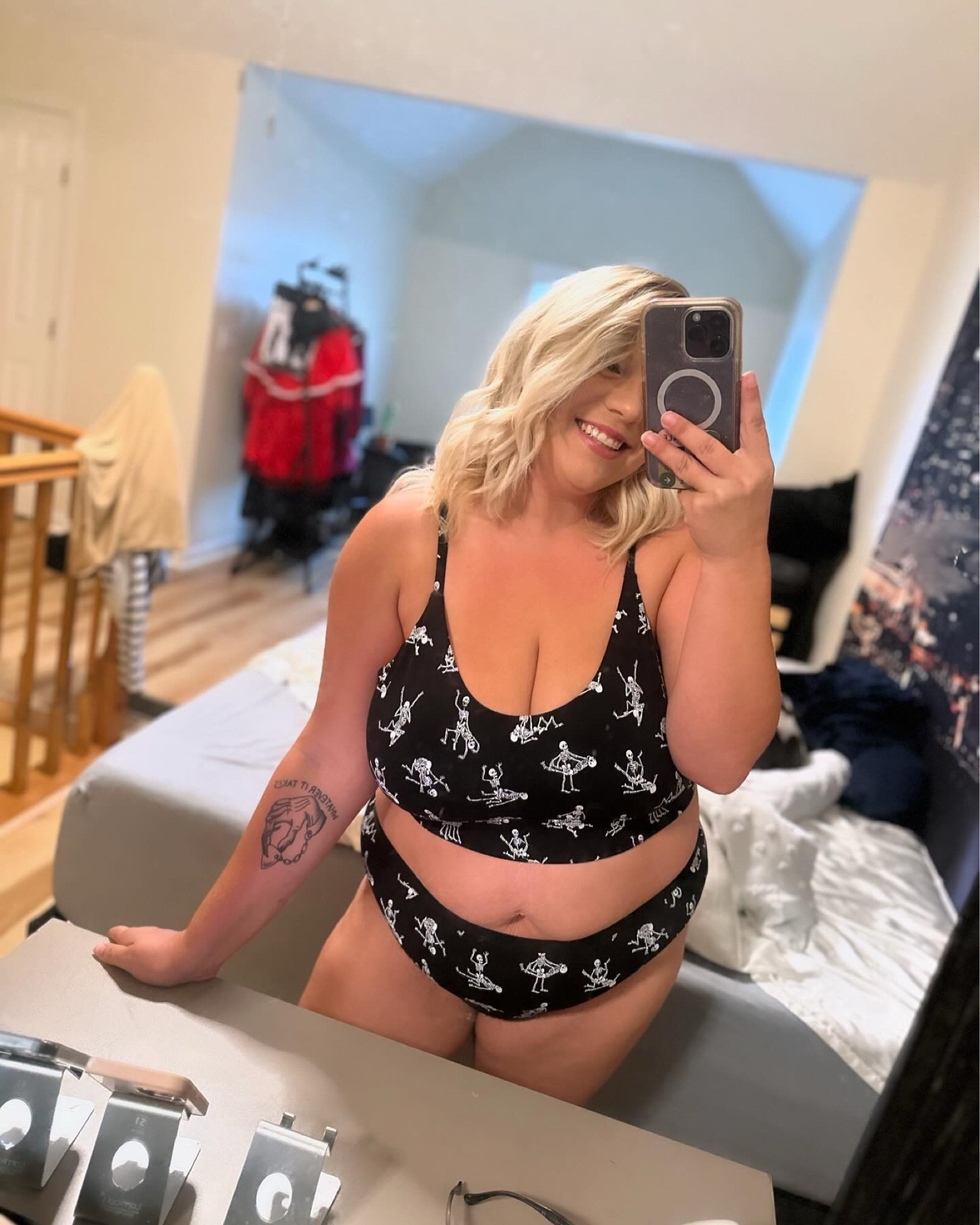 Super soft comfy cozy matching set with the cutest Halloween prints - bralette, underwear, cheeky underwear, women’s panties, lingerie, 

#LTKMidsize #LTKPlusSize #LTKHalloween