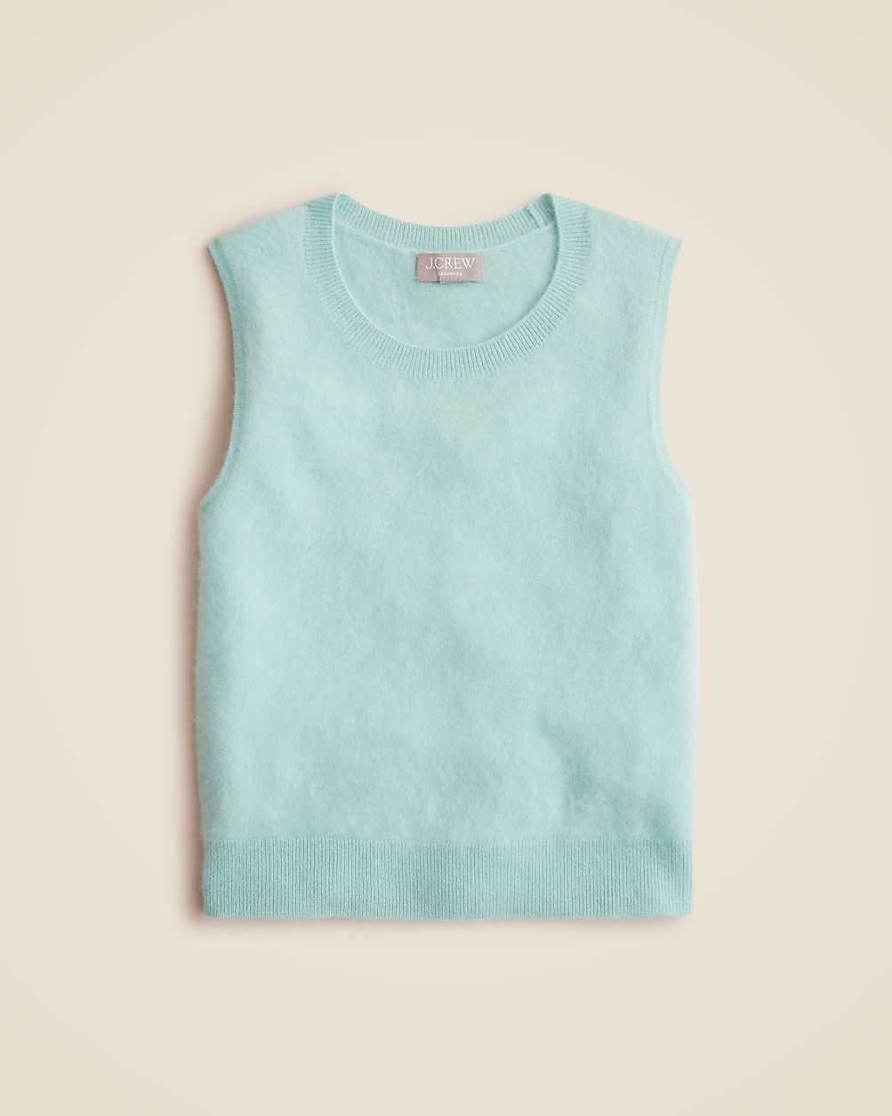 Brushed cashmere sweater shell | J. Crew US