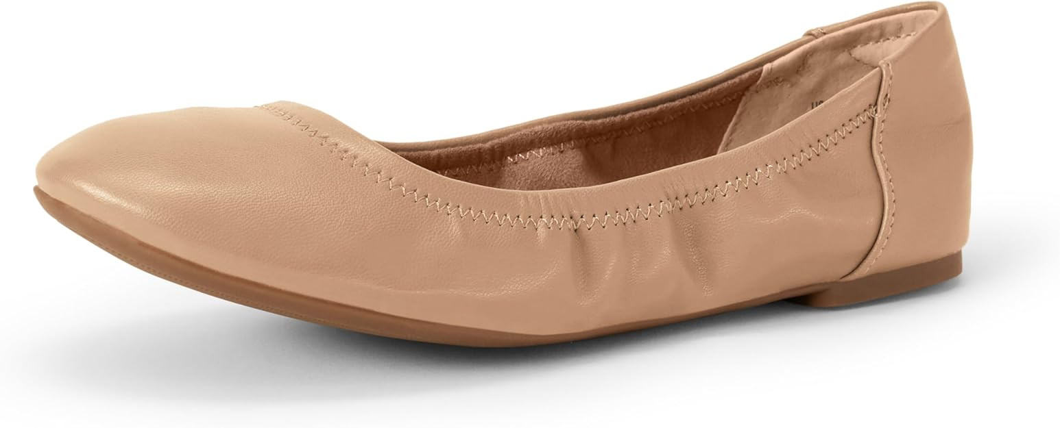 Amazon Essentials Women's Belice Comfortable Slip-On Ballet Flats Shoes | Amazon (US)