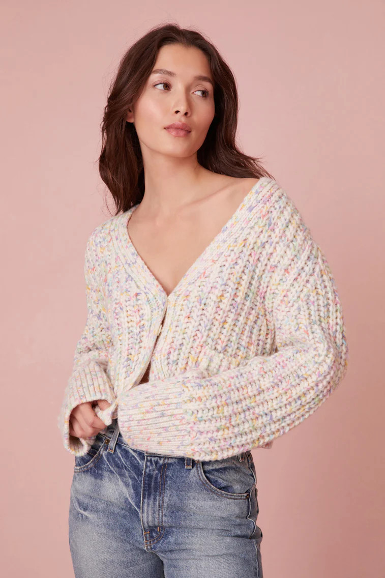 Meli Cotton Cardigan | LOVESHACKFANCY