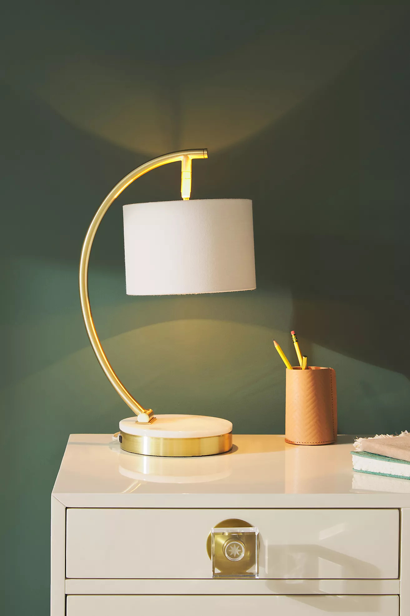 Luna USB Task Lamp | Anthropologie (US)
