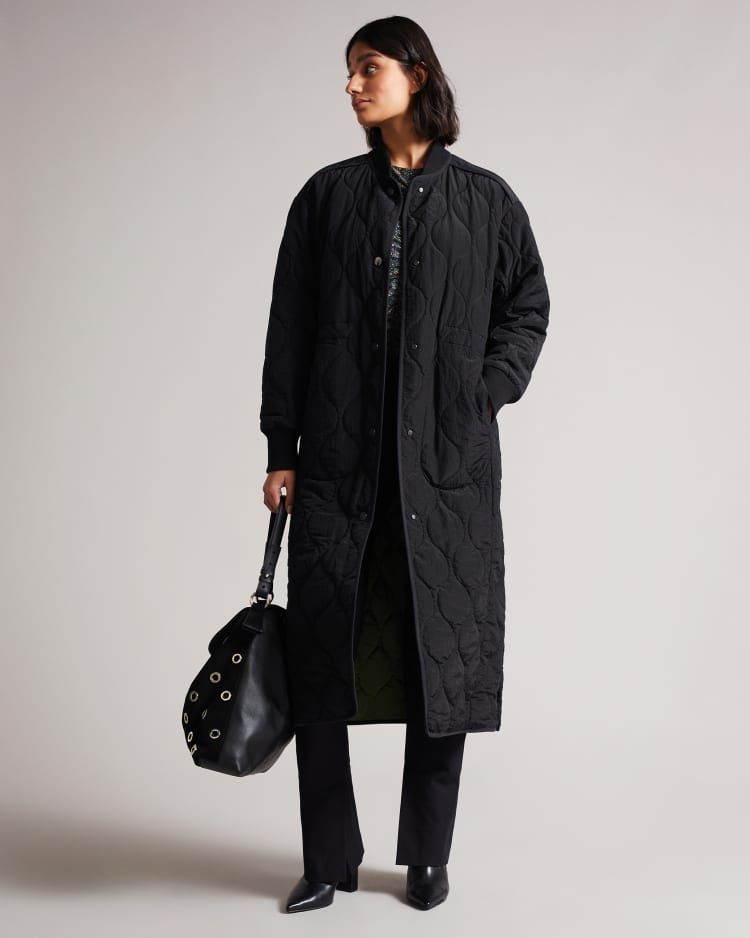 Long Quilted Coat | Ted Baker (UK)