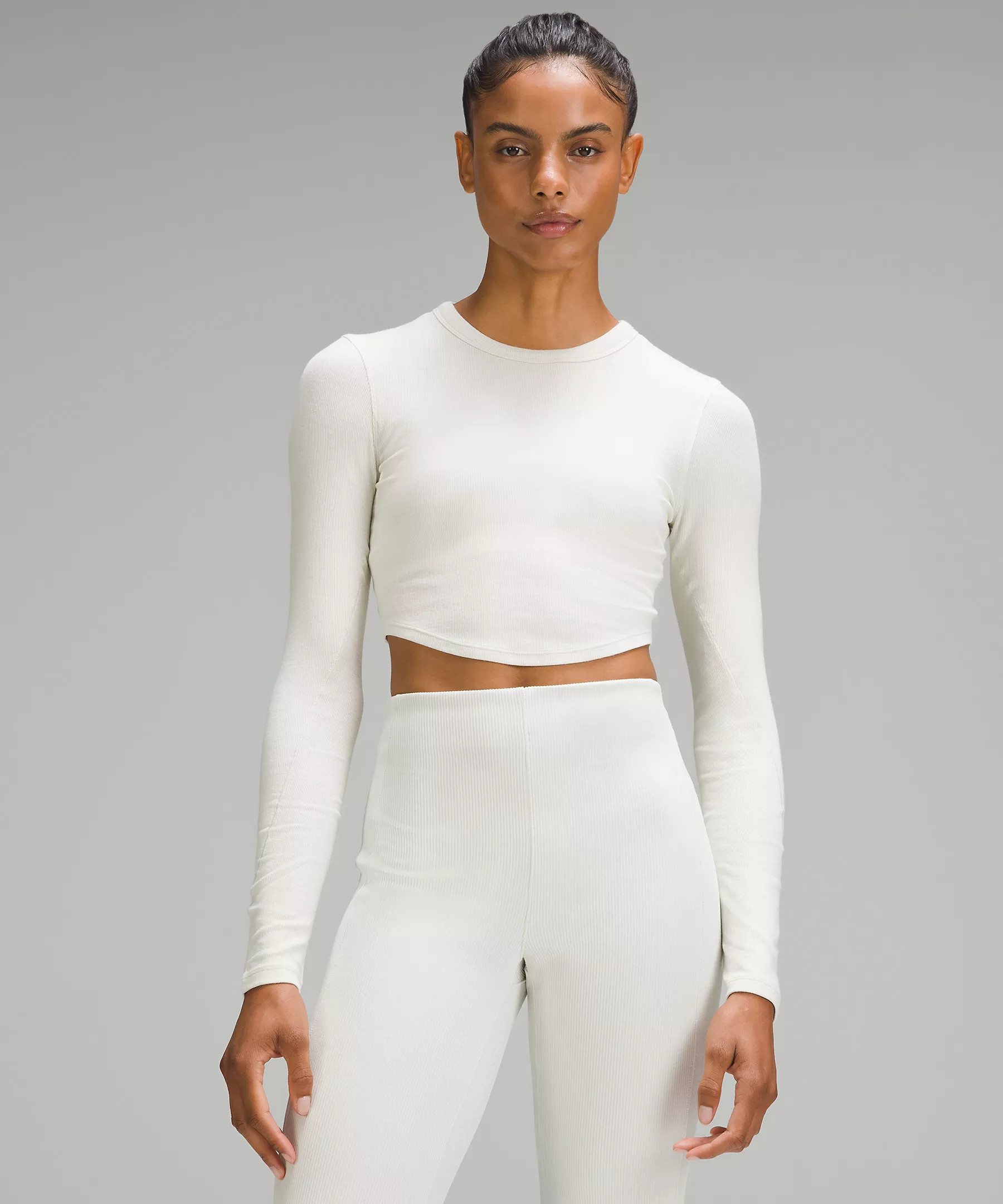 Hold Tight Cropped Long-Sleeve Shirt | Lululemon (US)