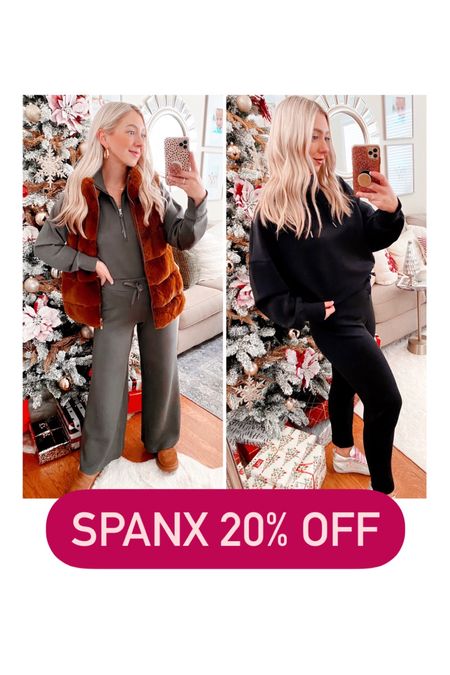 Spanx Air Essentials 20% off!! I wear size small! Petite in the pants (5’4”) 🎁

Gifts for her, spanx, Black Friday, Loungewear, Christmas 

#LTKunder100 #LTKsalealert #LTKGiftGuide