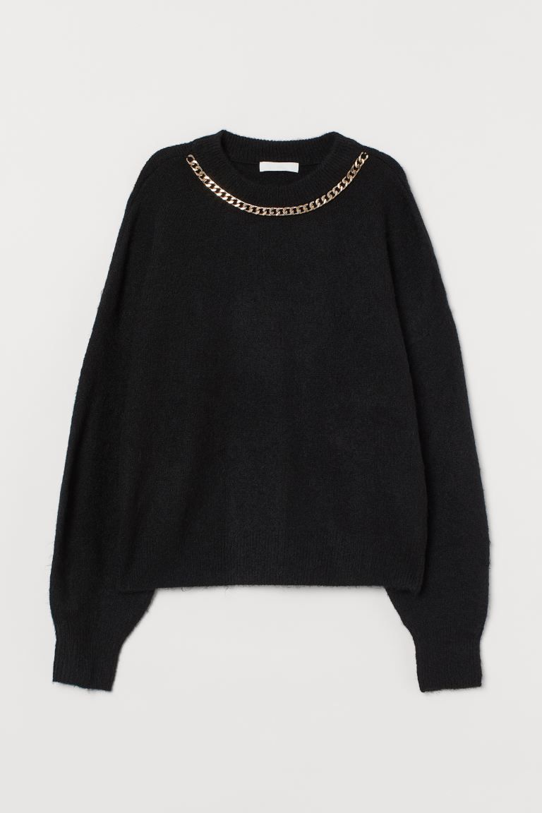 Chain-detail Sweater | H&M (US + CA)