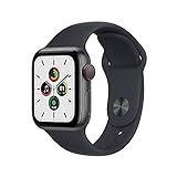 Apple Watch SE [GPS + Cellular 40mm] Smart Watch w/ Space Grey Aluminium Case with Midnight Sport... | Amazon (US)