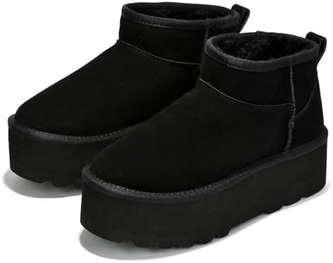 Project Cloud 100% Genuine Leather Ankle Boots for Women - Anti-Slip Memory Foam Insole Womens Bo... | Amazon (US)