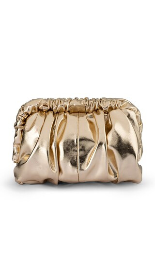 Betty Metallic Clutch in Gold | Revolve Clothing (Global)