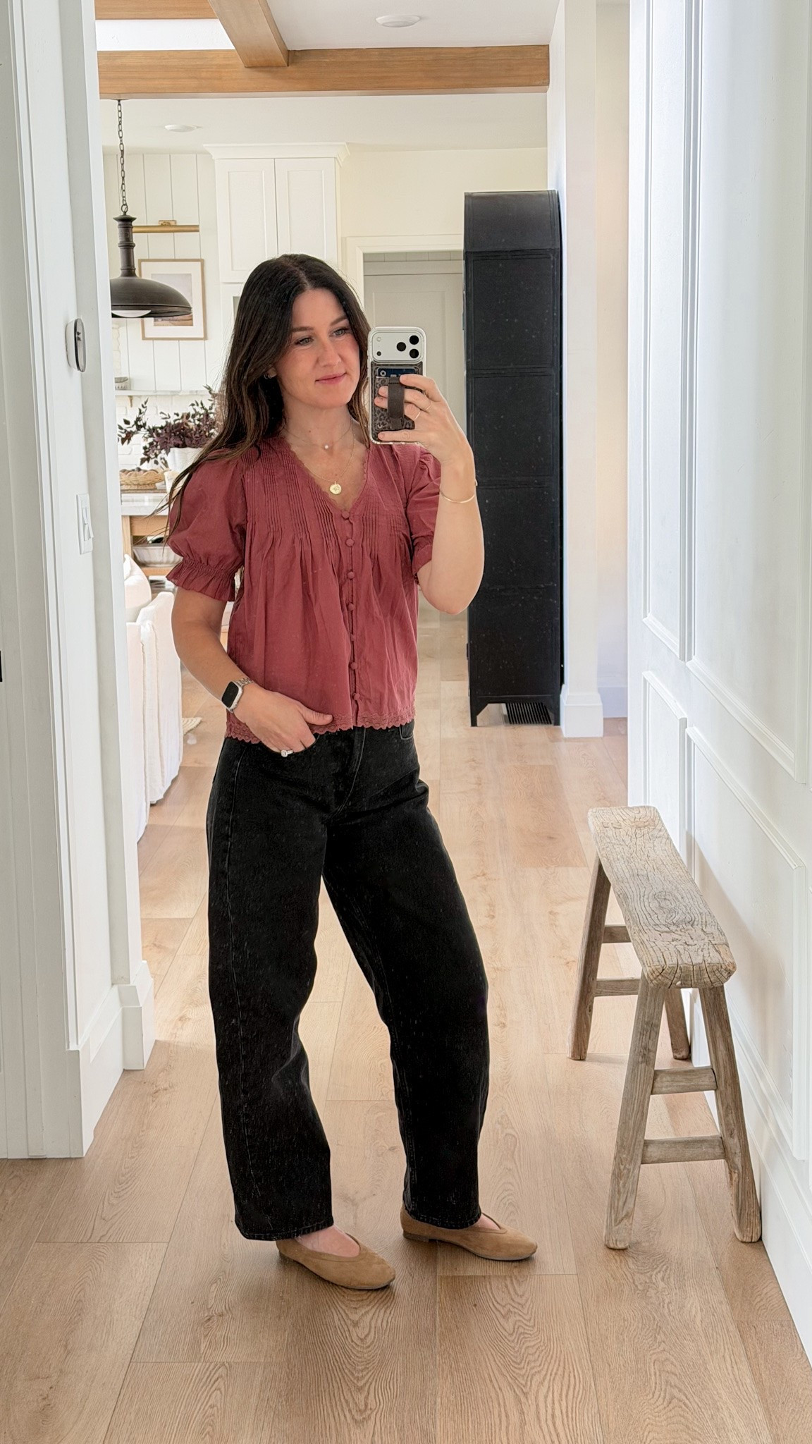 Still loving these barrel jeans from Abercrombie!!! 

Denim jeans, Abercrombie, barrel jeans, black jeans, puff sleeve, fall outfit, fall fashion, OOTD,

#LTKSeasonal #LTKgrwm #LTKmomlife