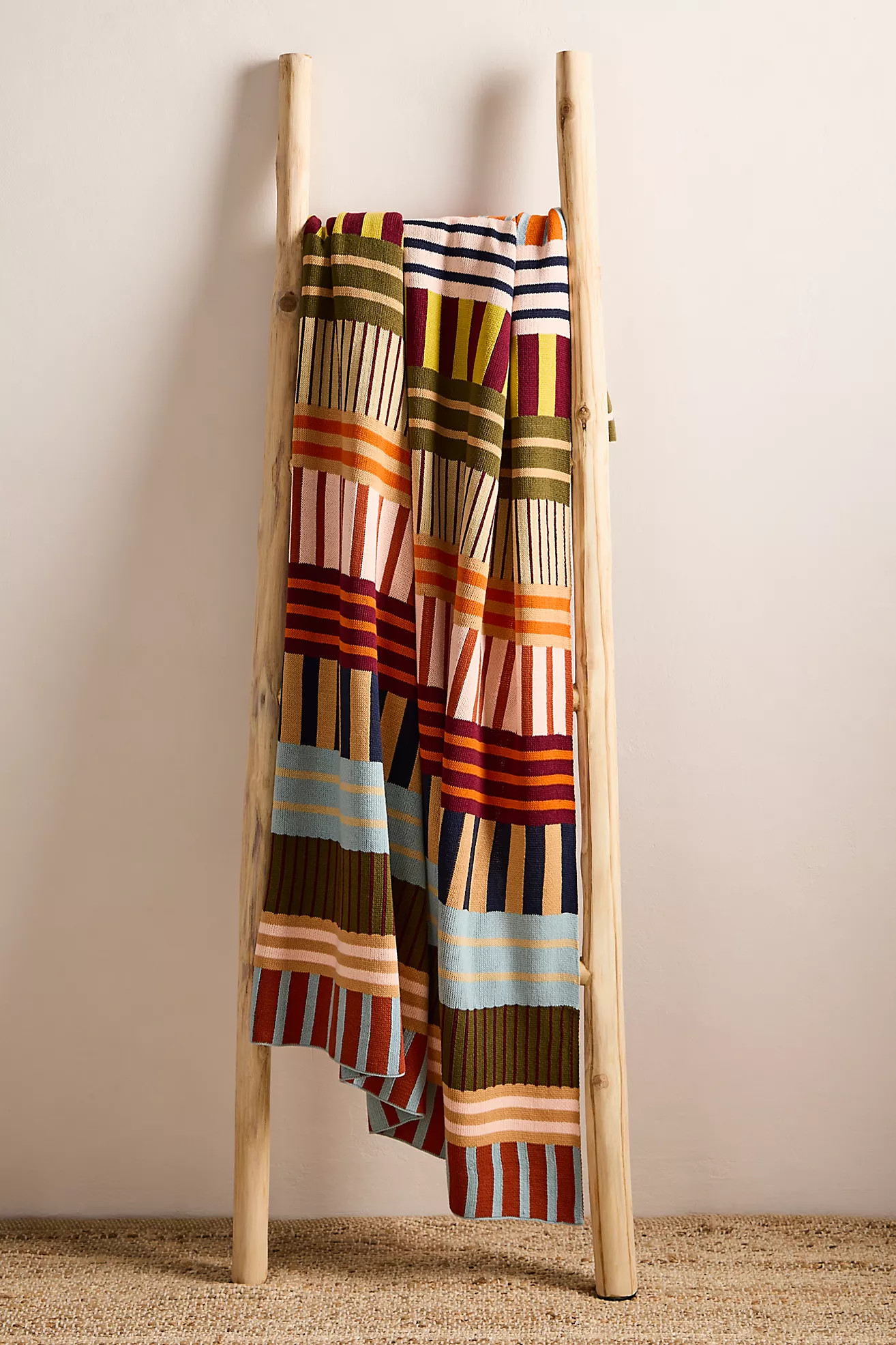 Patchwork Stripe Throw Blanket | Free People (Global - UK&FR Excluded)