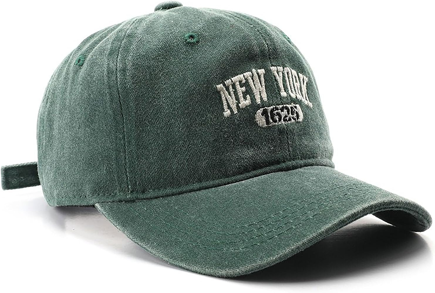 New York Hat Washed Baseball Cap Unisex Sun Hat Adjustable Trucker Cap | Amazon (US)