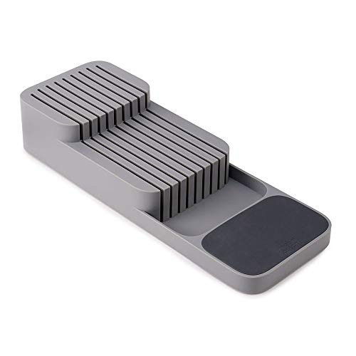 Joseph Joseph Drawer Store Knife Organizer, Block, Gray | Amazon (US)