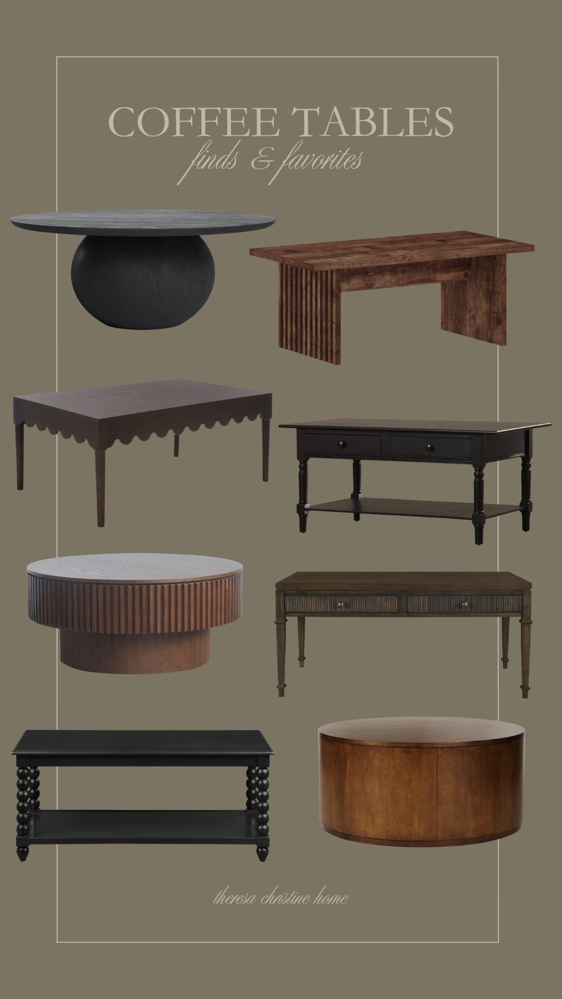 My favorite coffee tables 🫶🏻 Neutral, modern, traditional home coffee tables 

#LTKHome