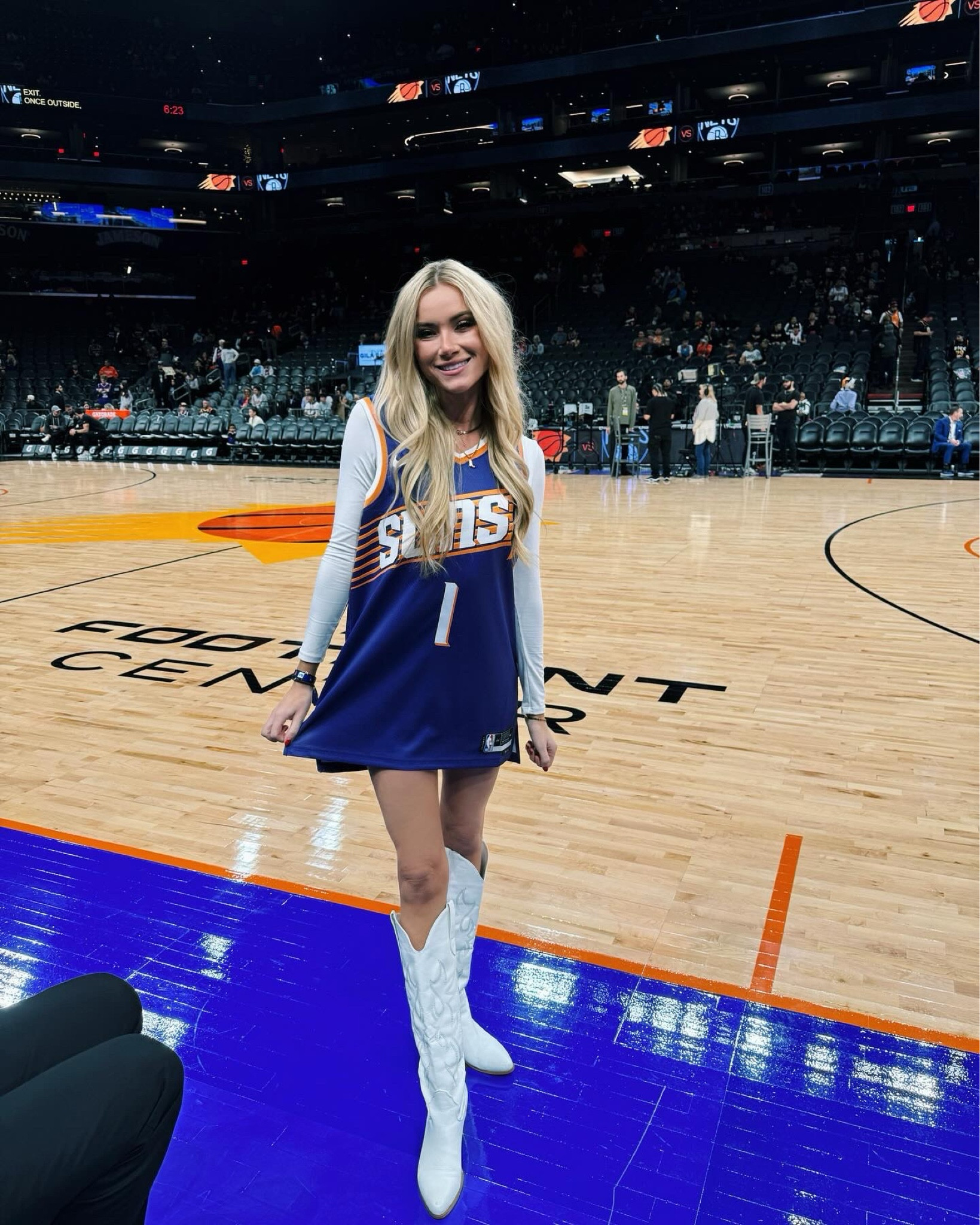 PHX SUNS NBA GAMEDAY OUTFIT !  
Ordered a medium sized jersey to make it into a dress
Bodysuit is from Amazon


#LTKsalealert #LTKshoecrush #LTKSeasonal