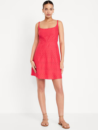 Fit & Flare Cami Mini Dress | Old Navy (US)