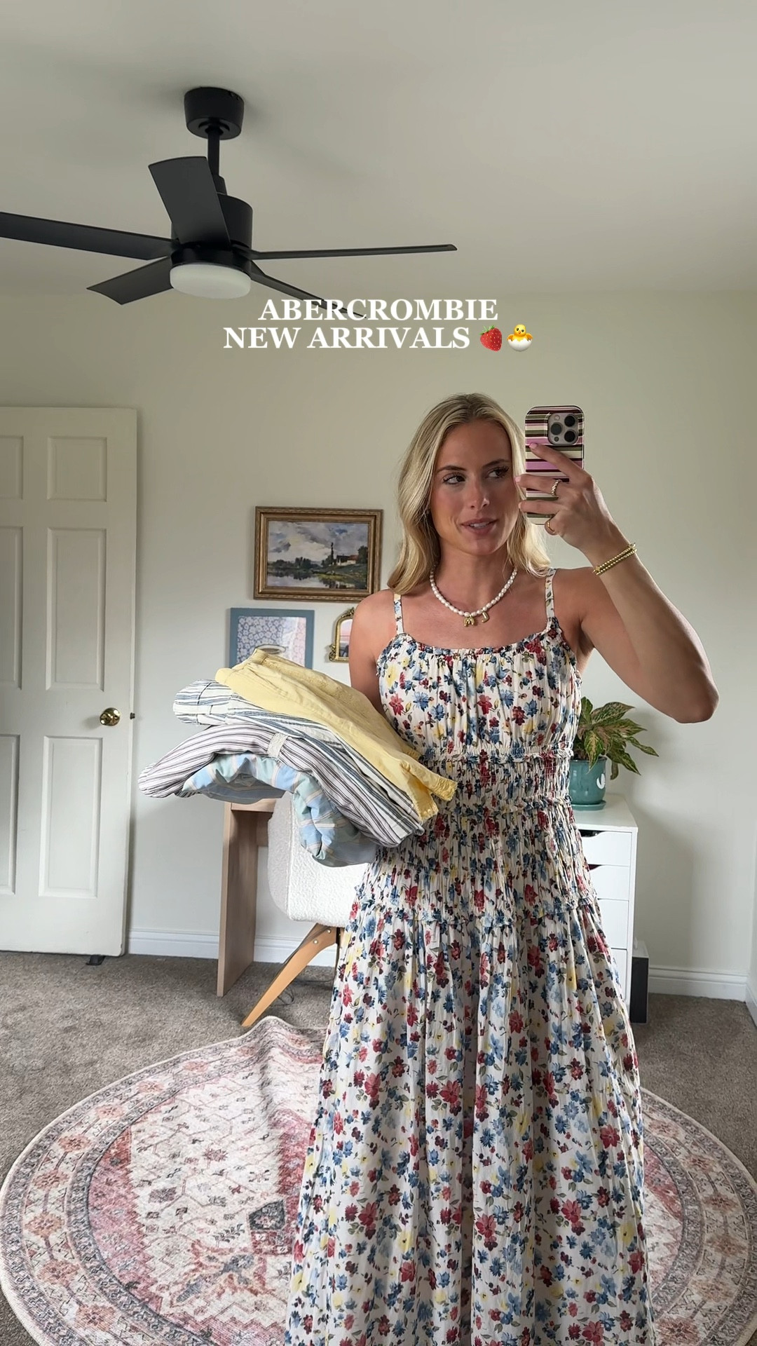 #AbercrombiePartner New Spring outfit ideas & try on haul 🐣🍓🌷 @Abercrombie @shop.ltk #liketkit #tryonwithme #springfashion #springoutfits