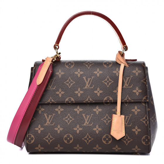 LOUIS VUITTON Monogram Cluny BB Bordeaux Fuchsia | Fashionphile