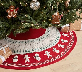 Fair Isle Tree Skirt | Pottery Barn Kids