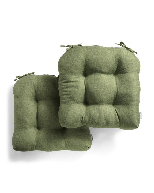 2pk Space Dye Tufted U Cushions | TJ Maxx