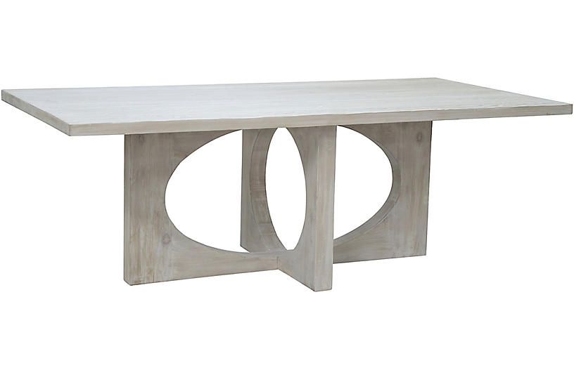 Buttercup Dining Table, Graywash | One Kings Lane