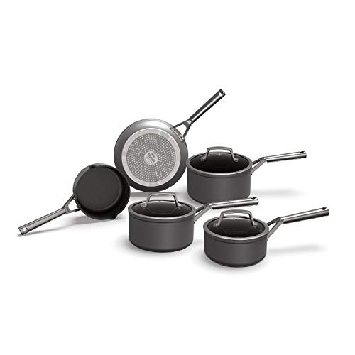 Ninja ZEROSTICK Premium 5-Piece Pan Set, Long Lasting Non-Stick, 3x Saucepans with Glass Lids, 1x... | Amazon (UK)