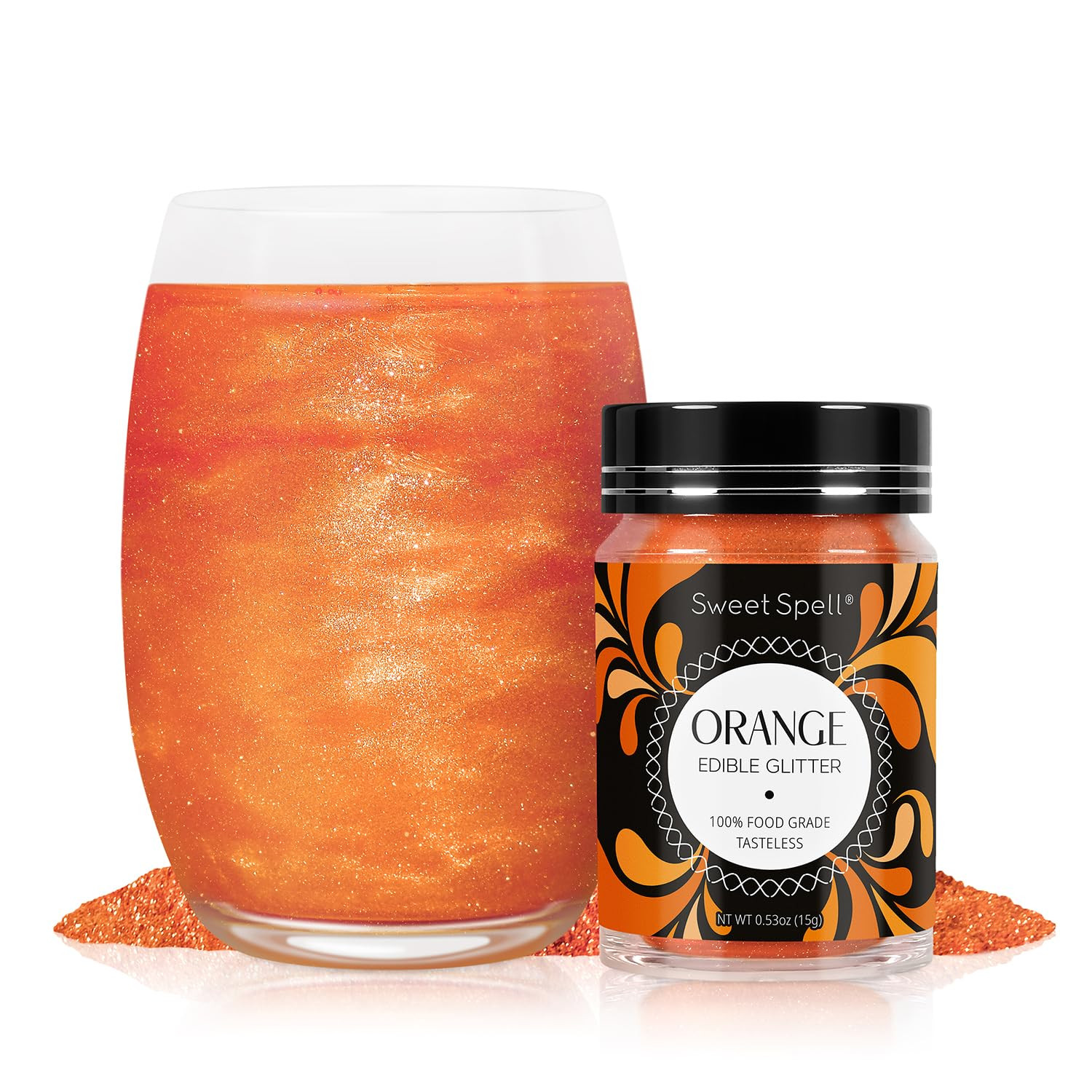 Sweet Spell Edible Glitter (15g) - Shimmer Sparkles for Drinks, Cakes, Cocktails - 100% Edible & ... | Amazon (US)