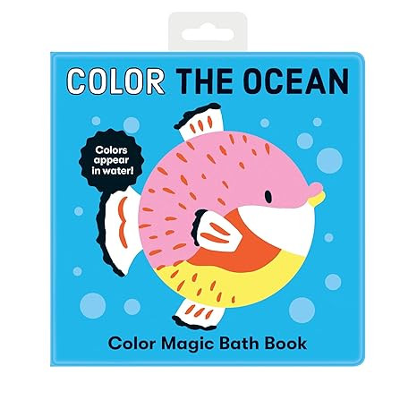 Color the Ocean Color Magic Bath Book | Amazon (US)