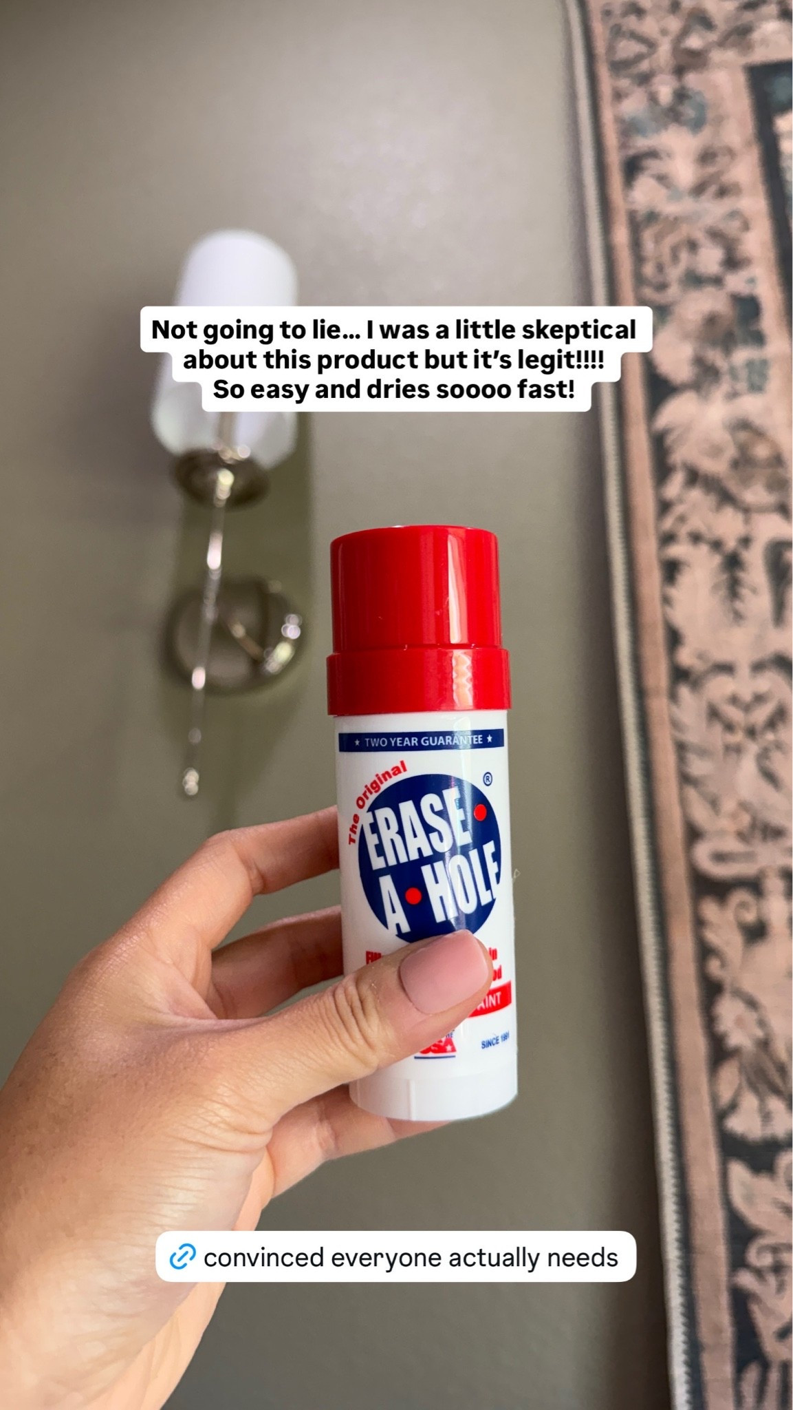 Not going to lie…. I was a little skeptical about this product but it’s legit!!!! So easy and dries sooo fast! 

amazon finds, amazon essentials, home essentials

#LTKHome