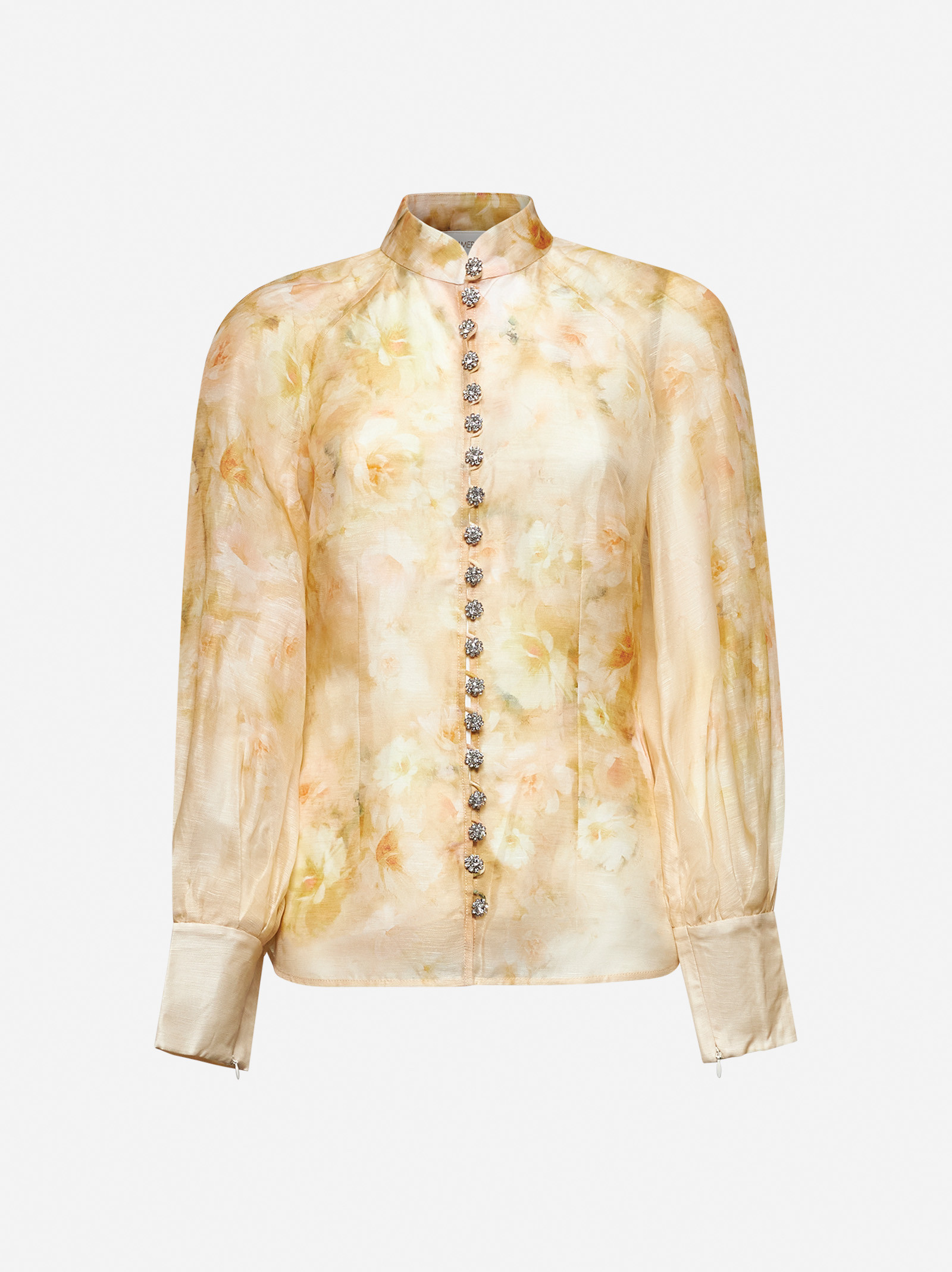 Yellow Crush floral blouse | D'ANIELLO BOUTIQUE