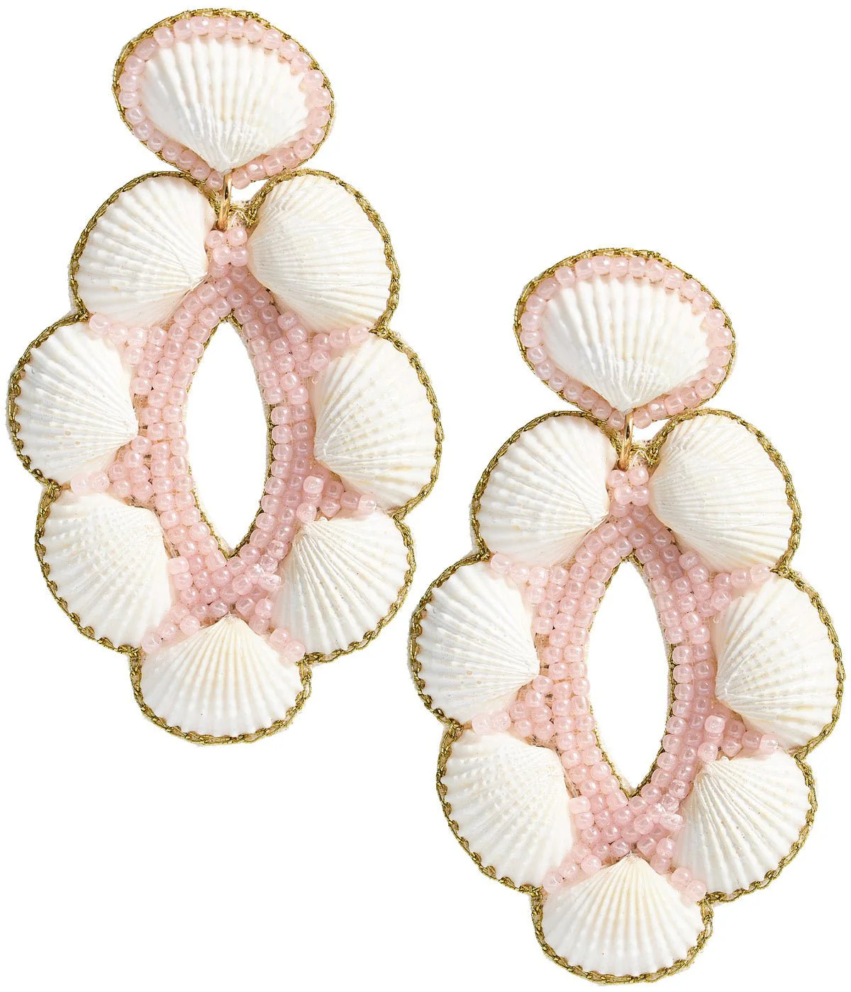 Remi Shell Beaded Earring | Lisi Lerch Inc