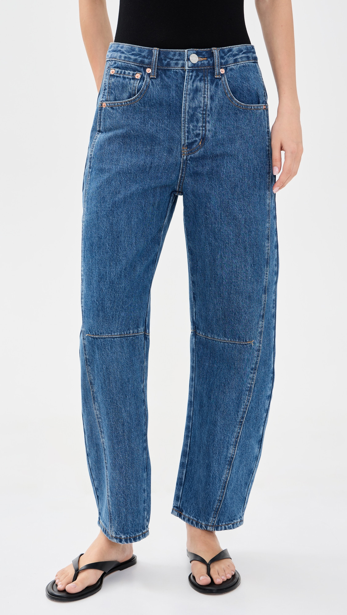 PARKE Horseshoe Jeans Med Wash 28 | Shopbop