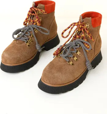 Charlotte Stone Tyler Lace-Up Lug Sole Boot | Nordstrom | Nordstrom